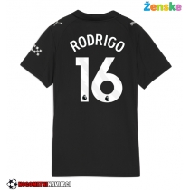 Ženske Nogometnih dresov Manchester City Rodri Hernandez #16 Gostujoči 2025-26 Kratki rokavi